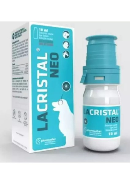 Lacristal Neo Kornea Onarıcı Kedi Köpek Göz Damıası 10 ml