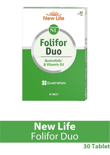 New Life Folifor Duo 30 Tablet