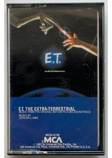 John Williams E.t. The Extra-Terrestrial (Music From The Original Motion Picture Soundtrack) (Orijnal Dönem Baskı Kaset)
