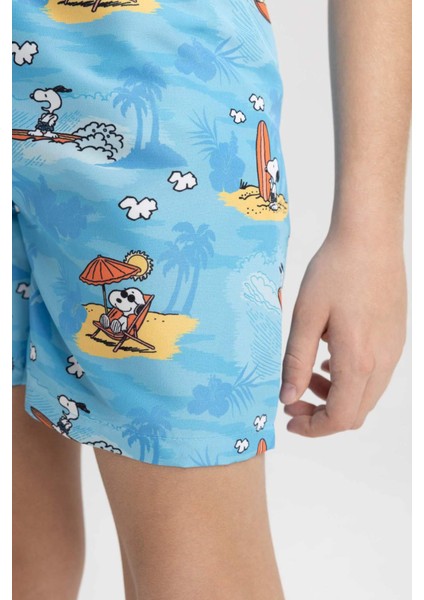 Erkek Çocuk Snoopy Deniz Şortu C3581A824HS