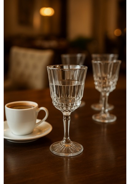 Lucıana 6'lı Kahve Yanı Su Meşrubat Bardağı