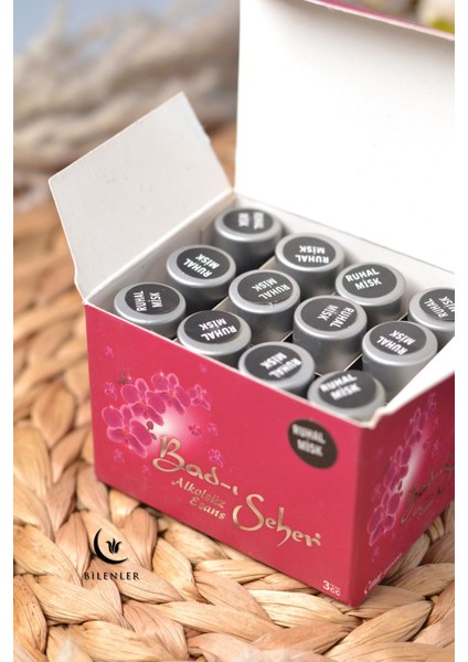 12’li Alkolsüz Fresh Esans Seti – 3 Cc’lik Özel Şişelerde (Ruhal Misk) fiyatları