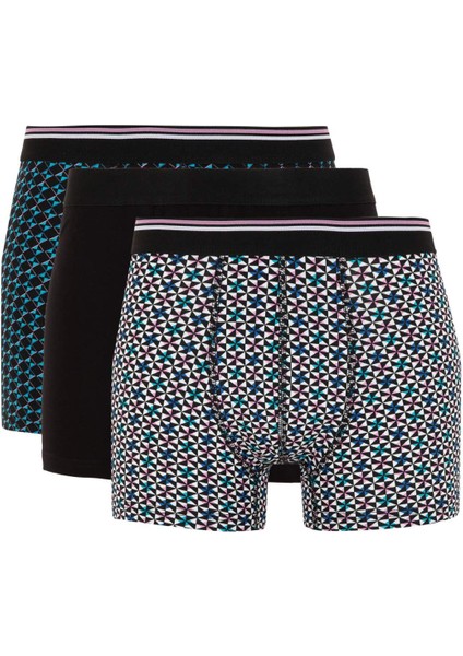 Regular Fit 3'lü Boxer B7949AX24SP