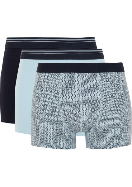 Regular Fit 3'lü Boxer B7948AX24SP