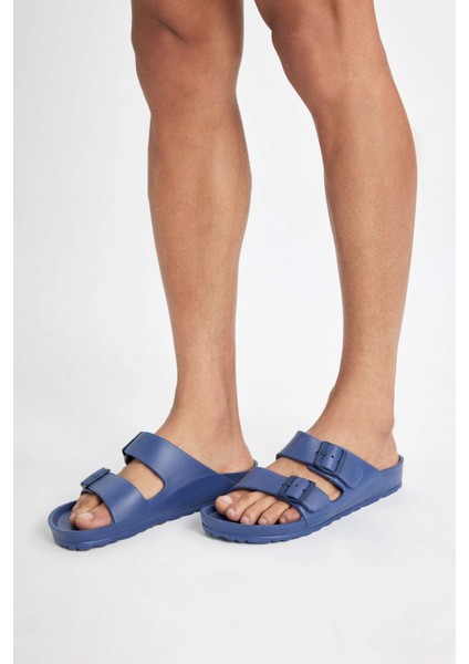 Erkek Düz Taban Çift Bantlı Eva Terlik T5135AZ24HS