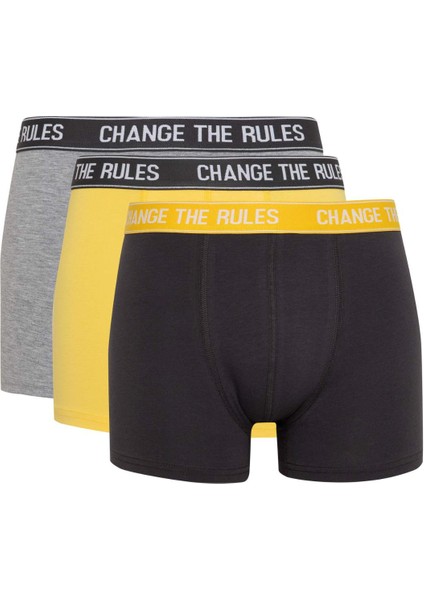 Regular Fit 3'lü Boxer B7955AX24SP