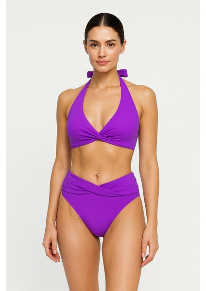 Triangle Twist Toparlayıcı Bikini Üstü