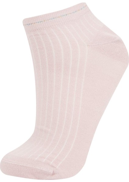 Kadın Dikişsiz 3'lü Bambu Patik Çorap B8452AXNS