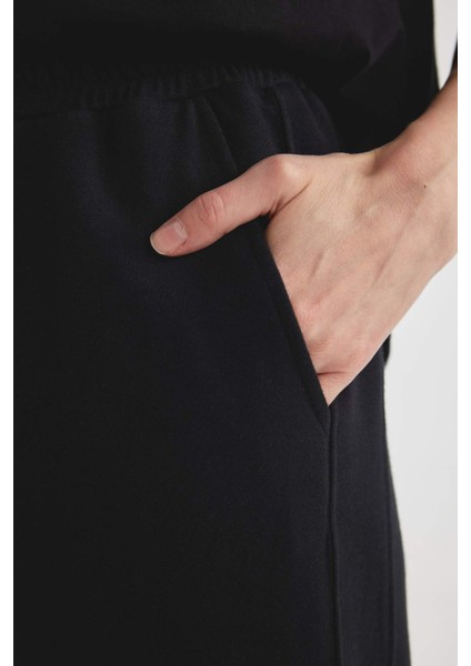 Relax Fit Beli Lastikli Cepli Paça Ayarlanabilir Lastikli Eşofman Altı C3839AX24SP