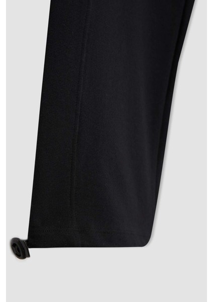 Relax Fit Beli Lastikli Cepli Paça Ayarlanabilir Lastikli Eşofman Altı C3839AX24SP