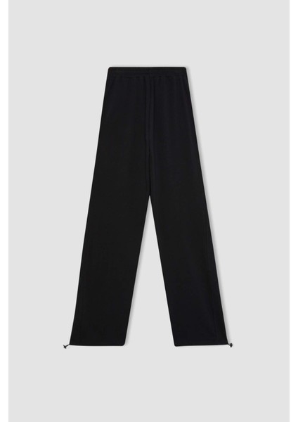 Relax Fit Beli Lastikli Cepli Paça Ayarlanabilir Lastikli Eşofman Altı C3839AX24SP