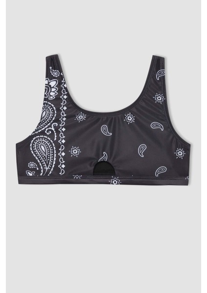 Kız Çocuk Desenli Bikini Takımı C0368A824SM