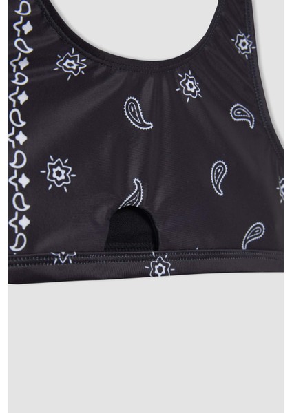 Kız Çocuk Desenli Bikini Takımı C0368A824SM