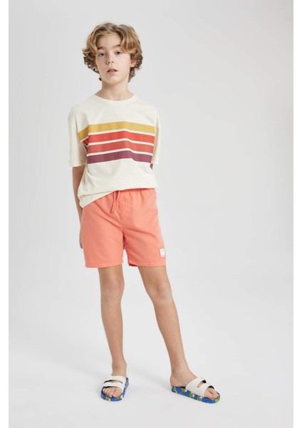 Erkek Çocuk Deniz Şortu B7494A824HS