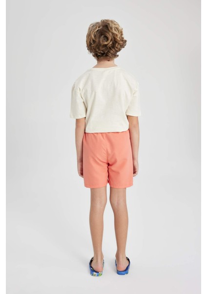 Erkek Çocuk Deniz Şortu B7494A824HS