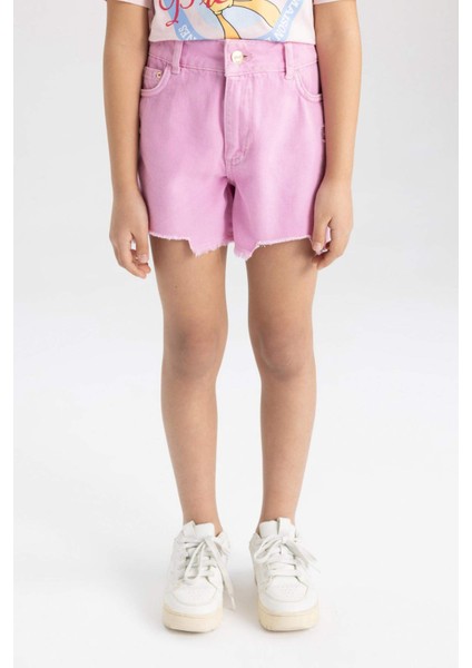 Kız Çocuk Jean Şort