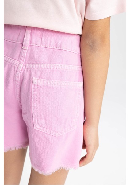 Kız Çocuk Jean Şort