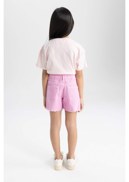 Kız Çocuk Jean Şort