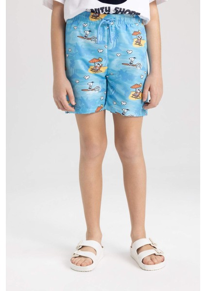 Erkek Çocuk Snoopy Deniz Şortu C3581A824HS