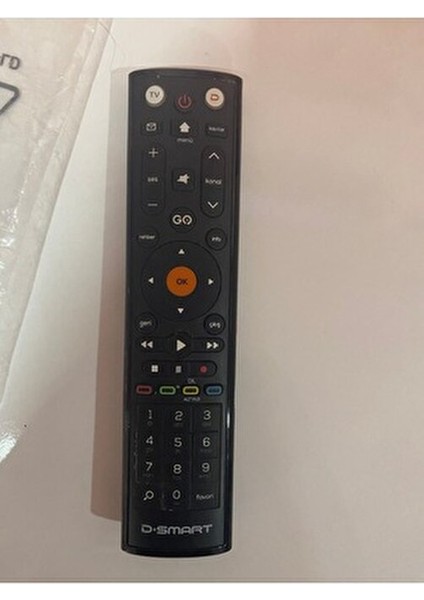 Go HD Uydu Kumandası Yeni Model Uzaktan Kumanda D-Smart Cihazlarla Uyumlu indirimleri