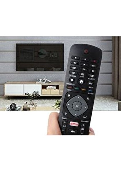 50PUS7303/62 Smart LED TV Uzaktan Kumandası Siyah Yüksek Performanslı