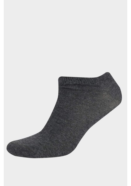 Erkek 7'li Pamuklu Patik Çorap C4489AXNS