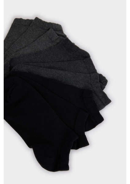 Erkek 7'li Pamuklu Patik Çorap C4489AXNS