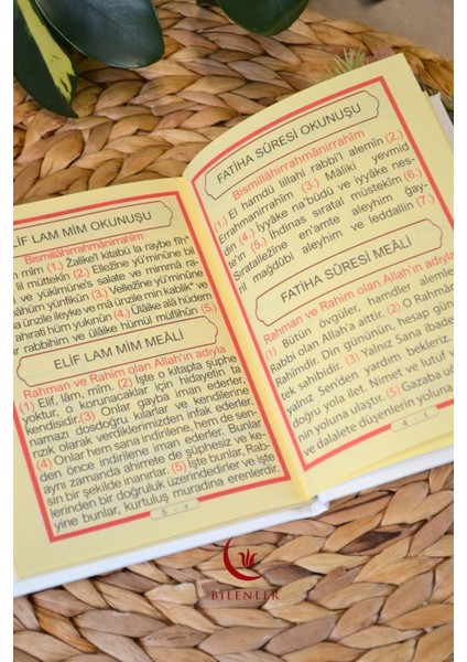 Yasin Tül Kese Termoderi Kaplı-Arapça Türkçe Okunuşlu ve Mealli–mevlid ve Bebek Hediyeliği (10 Adet) indirimleri