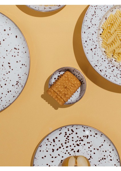 Speckles Emaye 4’lü Kase Çerezlik, Kahvaltılık, Reçellik, Zeytinlik, Sunumluk Seti 8cm 200 ml fiyatları