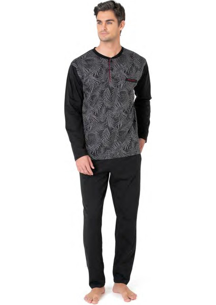 Erkek Jakarlı Pijama Takım 6111