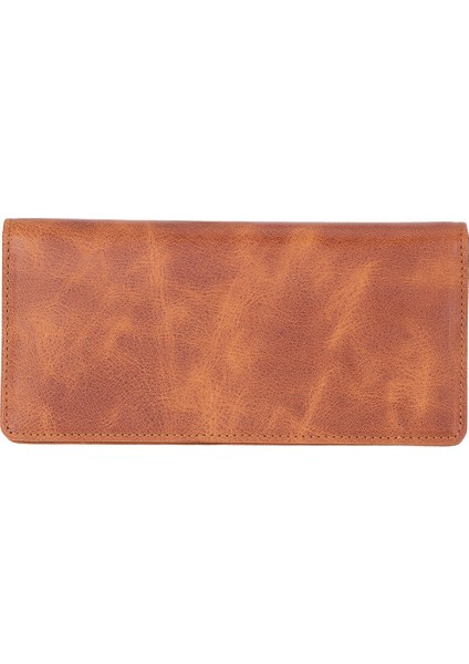 Aura Hakiki Deri, El Yapımı, Telefon Bölmeli, Kadın Cüzdanı, Karamel modelleri