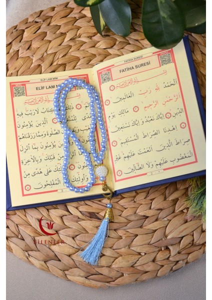 Yasin Tül Kese Termoderi Kaplı-Arapça Türkçe Okunuşlu ve Mealli–mevlid ve Bebek Hediyeliğii (1 Adet) modelleri