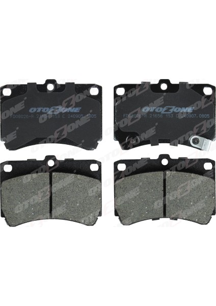 Zengezur Ön Fren Balata Mazda 323 1.6l B6 Bg 89-95 / 1.5l Z5 Dohc Ba 96-98