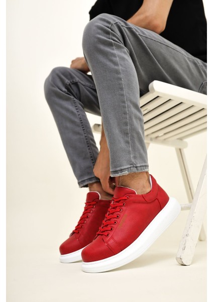 Estrella Premium Erkek Sneaker Kırmızı