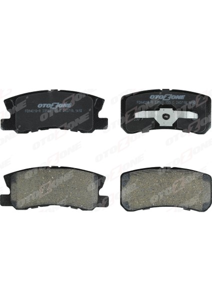 Zengezur Arka Fren Balata Mitsubishi Outlander 2.0l CW4W 07-12 / Asx 1.6l 4A92 10- / Pajero 3.2l Di-D 3.5l G