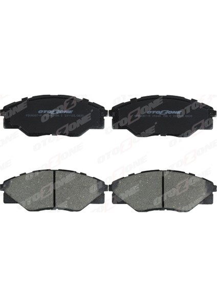 Zengezur Ön Fren Balata Toyota Hilux 2.5l 2kdftv KUN15 Vigo 4x2 09-10