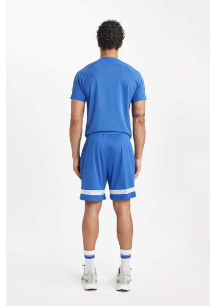 Fit Slim Fit Dar Kesim Sporcu Kısa Paça Şort B5028AX24SP