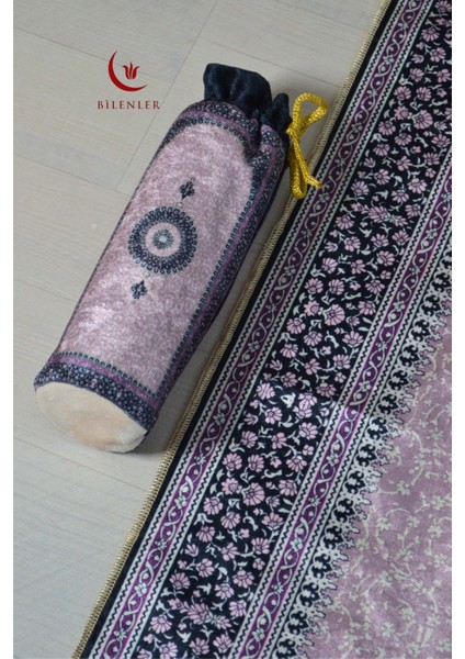 Keseli Seccade - 70X110 cm - Taşınabilir - Ince, Şık ve Etnik Desenli fırsatları