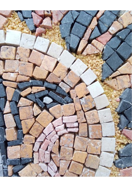 Güneş & Ay Mozaik Taş Tablo