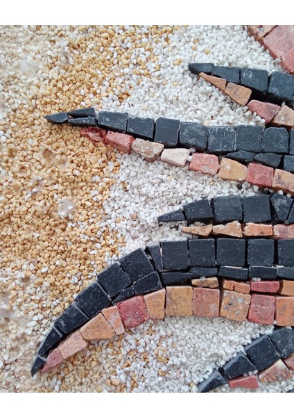 Güneş & Ay Mozaik Taş Tablo