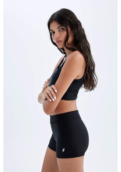 Fit Slim Fit Dar Kesim Sporcu Deniz Şortu B6397AX24HS