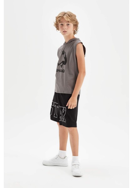 Erkek Çocuk Shaquille O'Neal Kapüşonlu Atlet C3286A824HS