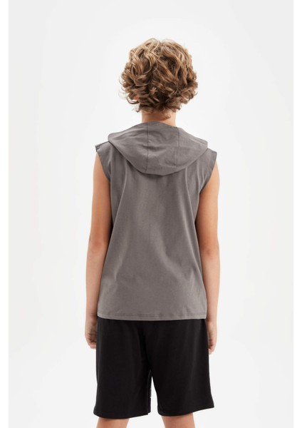 Erkek Çocuk Shaquille O'Neal Kapüşonlu Atlet C3286A824HS