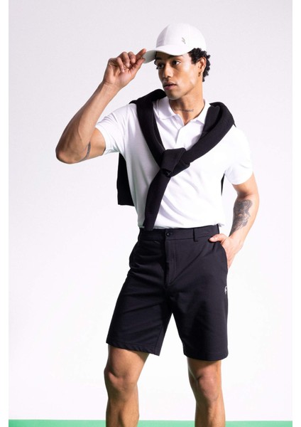 Fit Standart Fit Sporcu Kısa Paça Şort