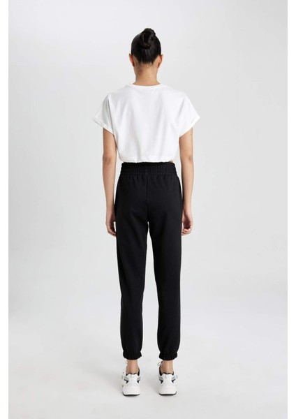 Fit Standart Fit Jogger Eşofman Altı Çift Cepli Beli Paçası Lastikli B8978AX24SM