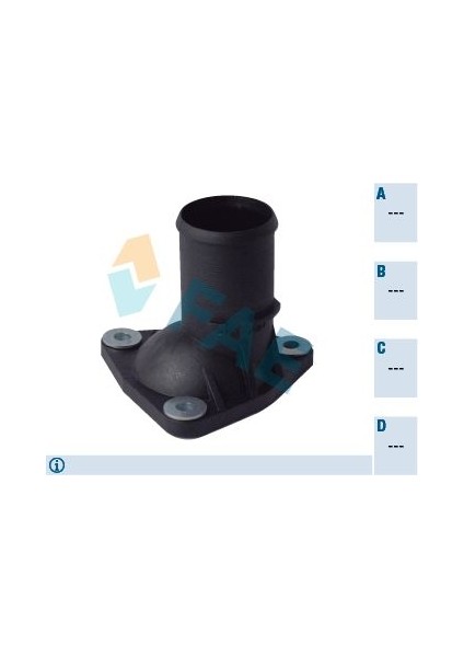 Zengezur Termostat Su Flanşi EXPERT-JUMPY-P306-XSARA-P406-XANTIA-P405-P806-EVESION XUD9T 1.9td