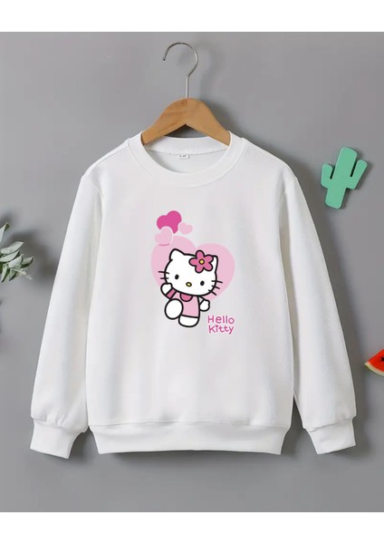 Kız Çocukları Için Yıldız Baskılı Uzun Kollu T-Shirt