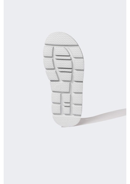 Kız Çocuk Cırt Cırtlı Tırtıklı Taban Suni Deri Sandalet C2802A824SM