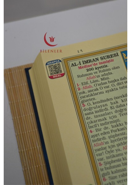Bilgisayar Hatlı, Renkli, 3 Lü Kur An-I Kerim (Rahle Boy) fırsatları