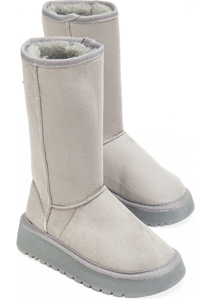 Puffy Içi Tüylü Kalın Topuk Bot Siyah fırsatları